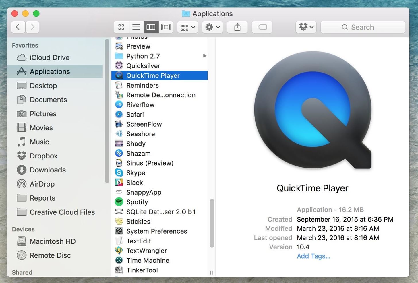 music player for mac 2016
